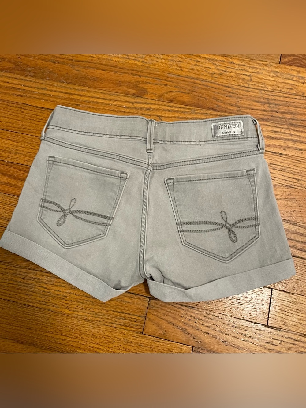 Denizen from Levi's Low Rise Shortie Denim Shorts